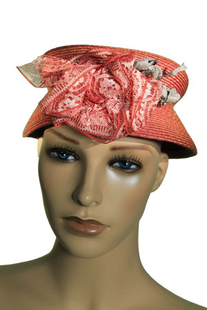 Шляпа из соломки женская-33